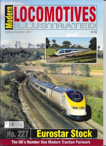 Modern locomotives illustrated - modern,