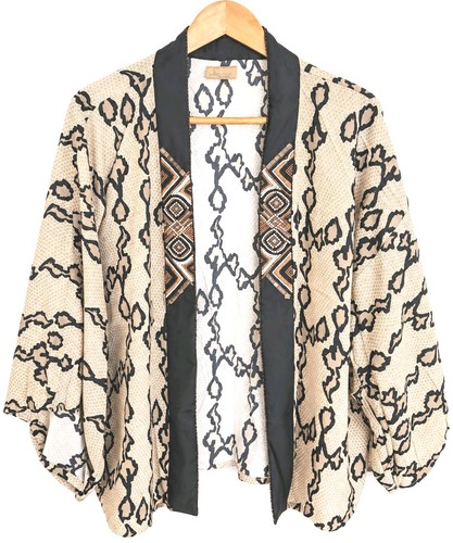 Skemo evening kimono top black - skemo,