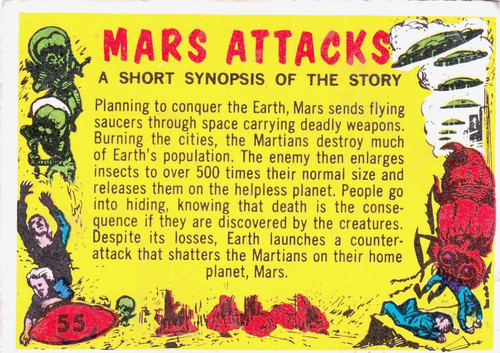 Abc bubbles trade card - bubbles, 1965