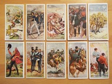 Good 1914 Victoria Cross Set Players Cig Cards Medals Army Navy Soldiers Valour