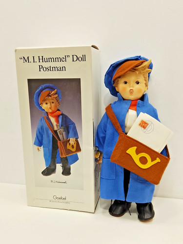Hummel doll postman in - hummel,