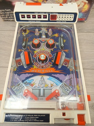 Tomy atomic arcade - atomic, pinball