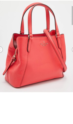 Kate spade coral red - kate, leather
