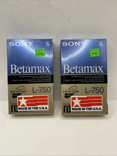 Two new sealed 750 - sealed, beta