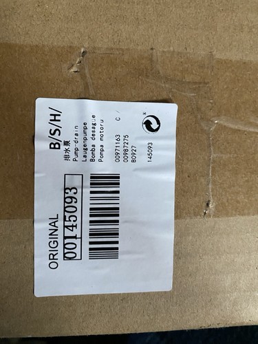 Genuine bosch 00145093 drain - bosch,