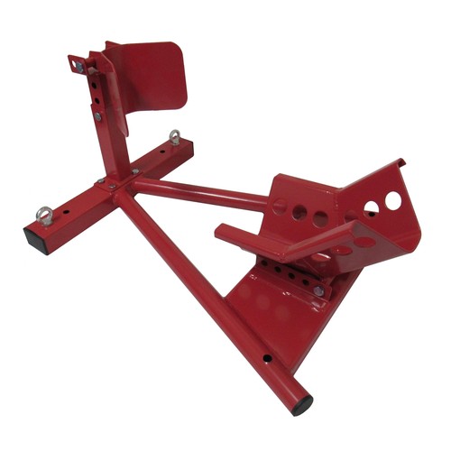 Motorcycle front wheel - front, chock