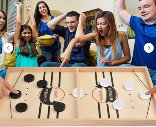 Sling puck game foosball - puck,