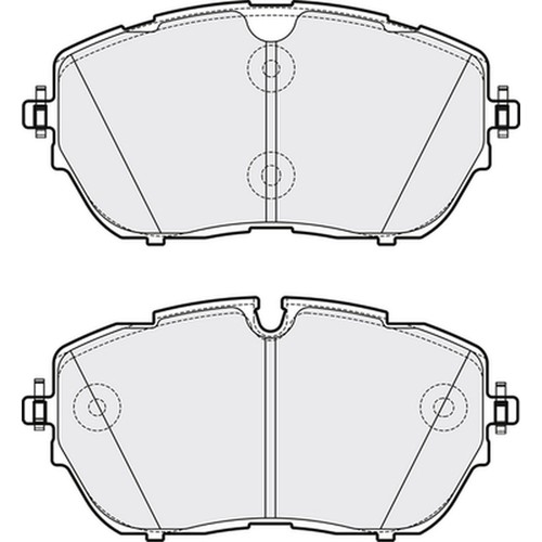 Brake pads set for - pads, peugeot
