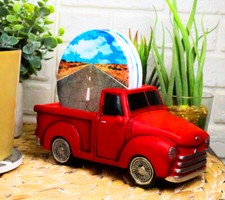 Vintage Red Pickup Truck