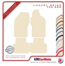 Fits Alfa Romeo 147 Selespeed 2001-2006 Hitech Beige Luxury Tailored Car Mats