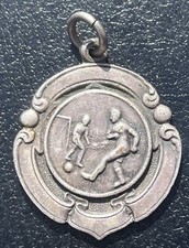 LIVERPOOL GARRISON HUGHES CUP WINNERS FOOTBALL LEAGUE 1951 SILVER MEDAL ENGLAND