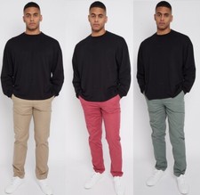 Mens Chinos Cotton Straight