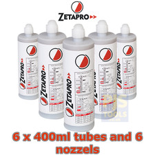 6 x 400ml tubes chemical anchor polyester injection resin fixing stud grout