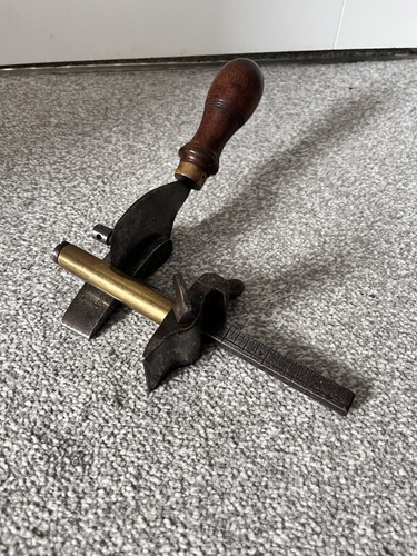 Brindley leather plough gauge - brindley,
