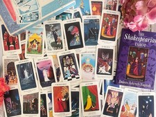 Vintage shakespearian tarot - vintage,