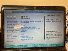 HP PAVILION DV6 LAPTOP No Hdd