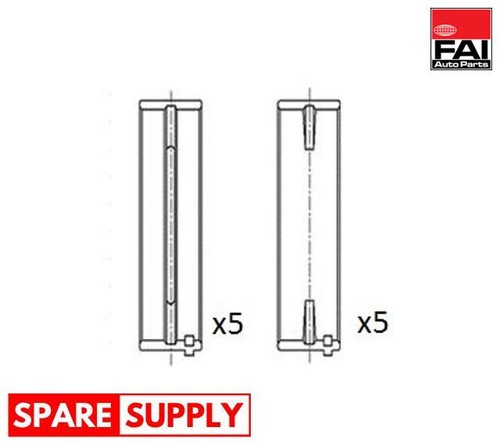 Crankshaft bearings for - crankshaft,