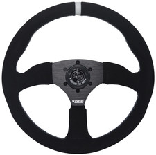 Kode-350mm Suede Steering