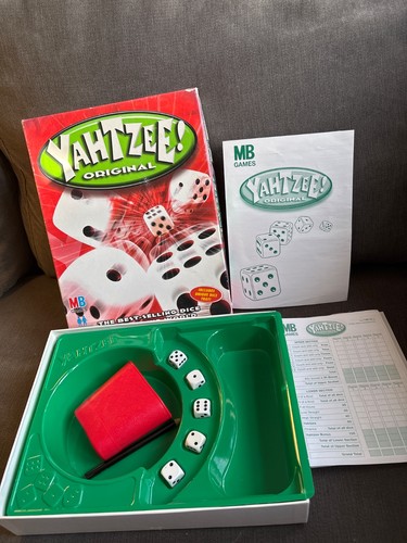 Yahtzee original dice game - dice,