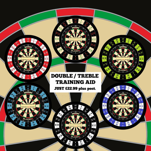 Darts training aid - double, &