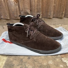 Prada Brown Suede Chukka Ankle