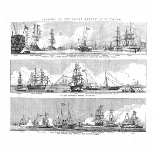 Scenes the naval - at,