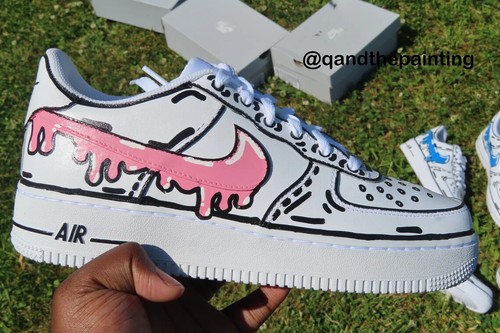 Nike air force custom pink - 1,