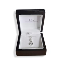 White Gold finish Infinity