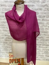 Chiffon Peony scarf berry