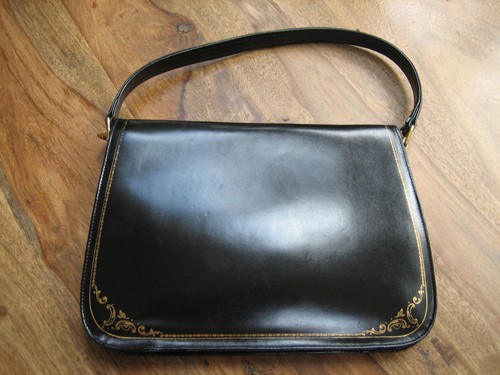 Misuri handbag black - misuri, leather