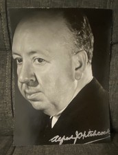 ALFRED HITCHCOCK HAND SIGNED