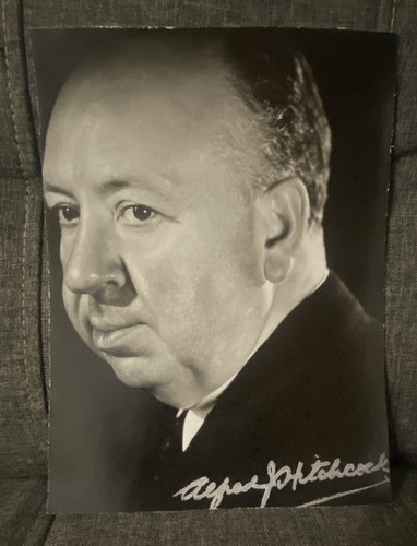 Alfred hitchcock hand signed - alfred,