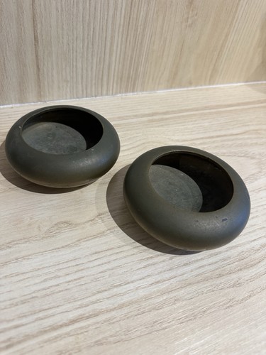 Pair unusual antique - unusual, brass