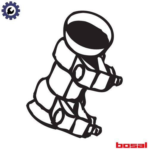 Pipe connector exhaust system - connector,