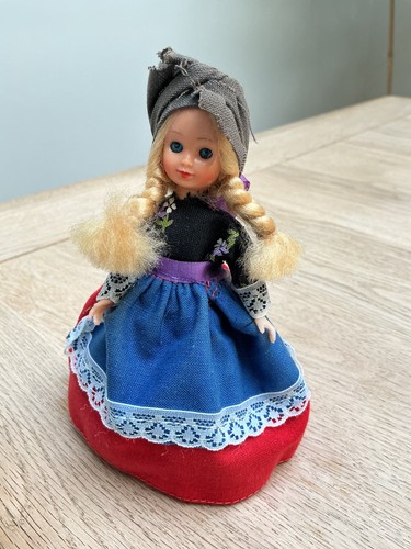 Vintage national costume doll - vintage,