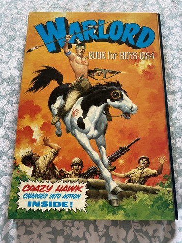 Warlord book for - boys, 1984