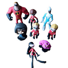 The Incredibles Action Figures Bundle ToyBox Disney Pixar Disney Store