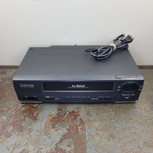 Emerson ewv401b 4head vcr - emerson, da-4head