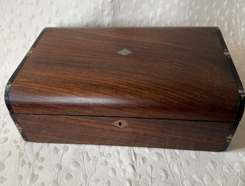 Antique victorian rosewood box - antique,