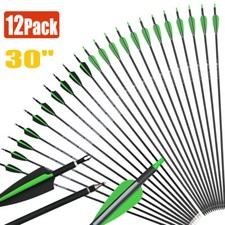 12pcs Archery Carbon Arrows