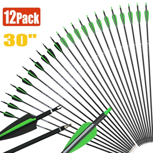 12pcs archery carbon - carbon, arrows