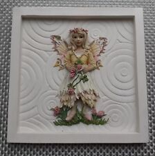 LEONARDO CHARM GATHERER  WALL HANGING  FAIRY  PLAQUE 18 x 18 cm LTD ED