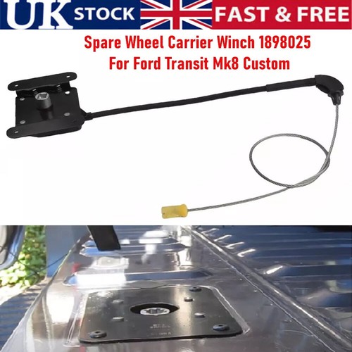 Spare wheel carrier - carrier, winch
