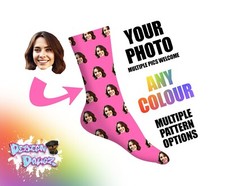 Personalised Photo Socks Face
