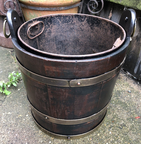 Antique edwardian fireside - fireside, log