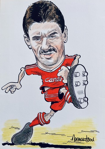 Ian rush 12x8 liverpool - rush, legend