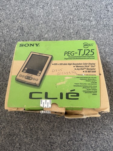 Sony clie peg tj25 palm - clie, peg-tj25