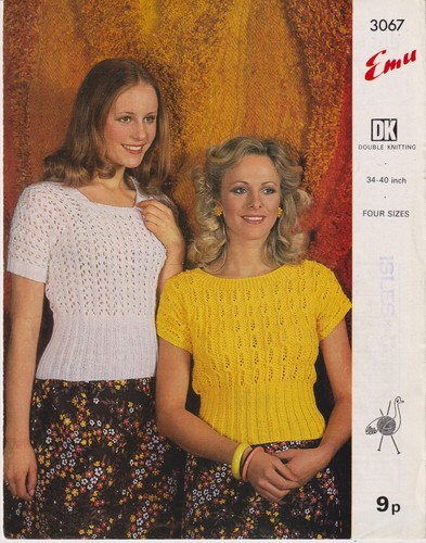 Original vintage emu knitting - vintage,