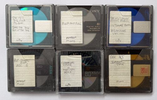 Job lot used - used, recordable