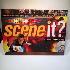 Doctor Who Scene It? The DVD Game. Complete. Board game. 